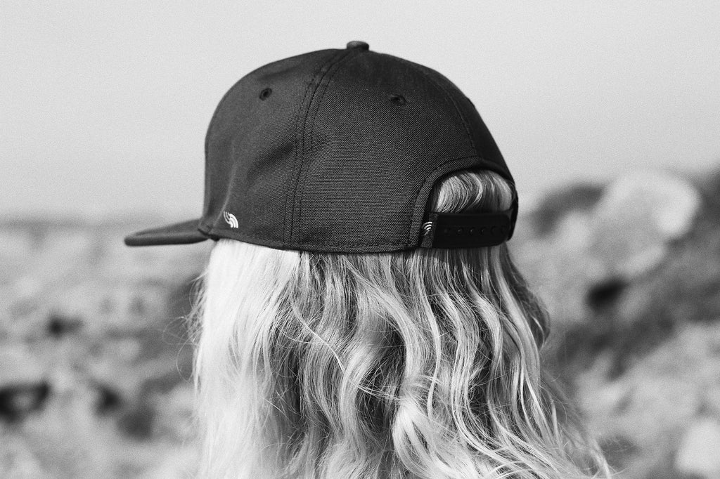 Black 6 Panel Cap Set | Black Surf + Free Fabric Visor