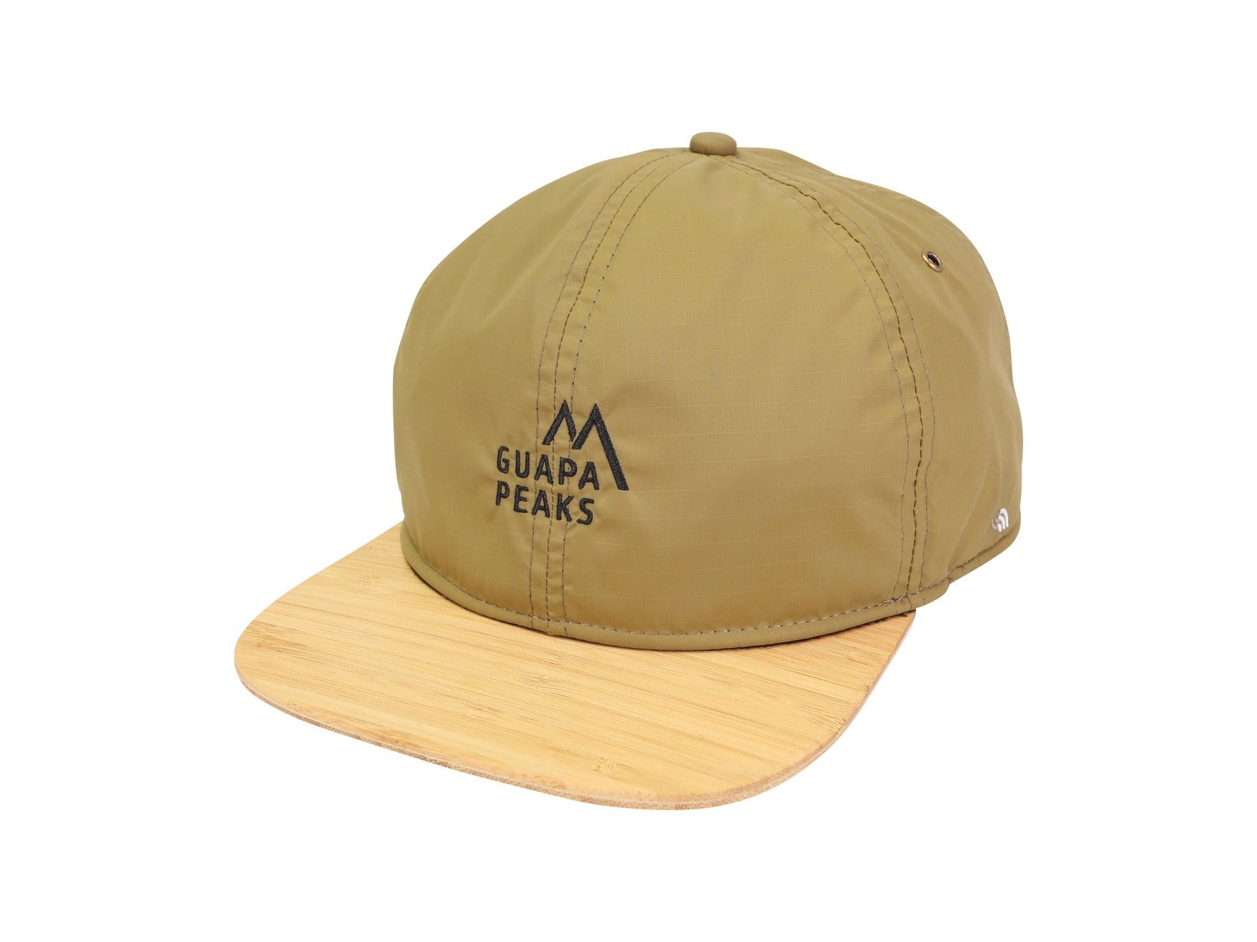 Khaki Ripstop Set | Bamboo Wood + Free Fabric Visor