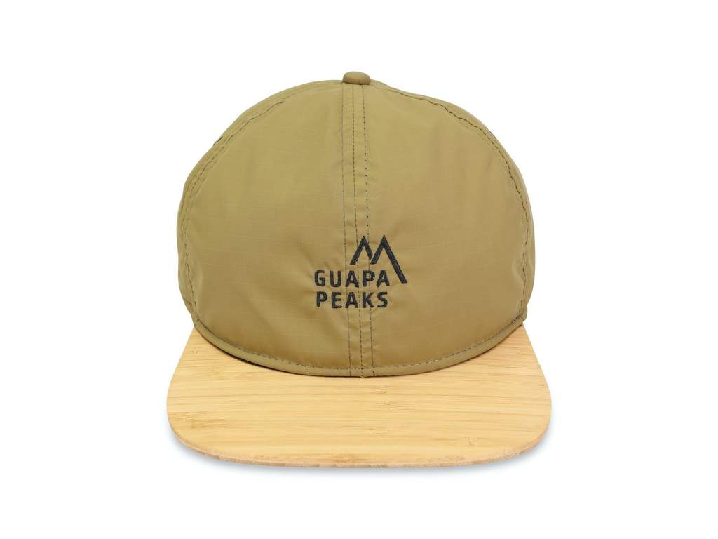 Khaki Ripstop Set | Bamboo Wood + Free Fabric Visor