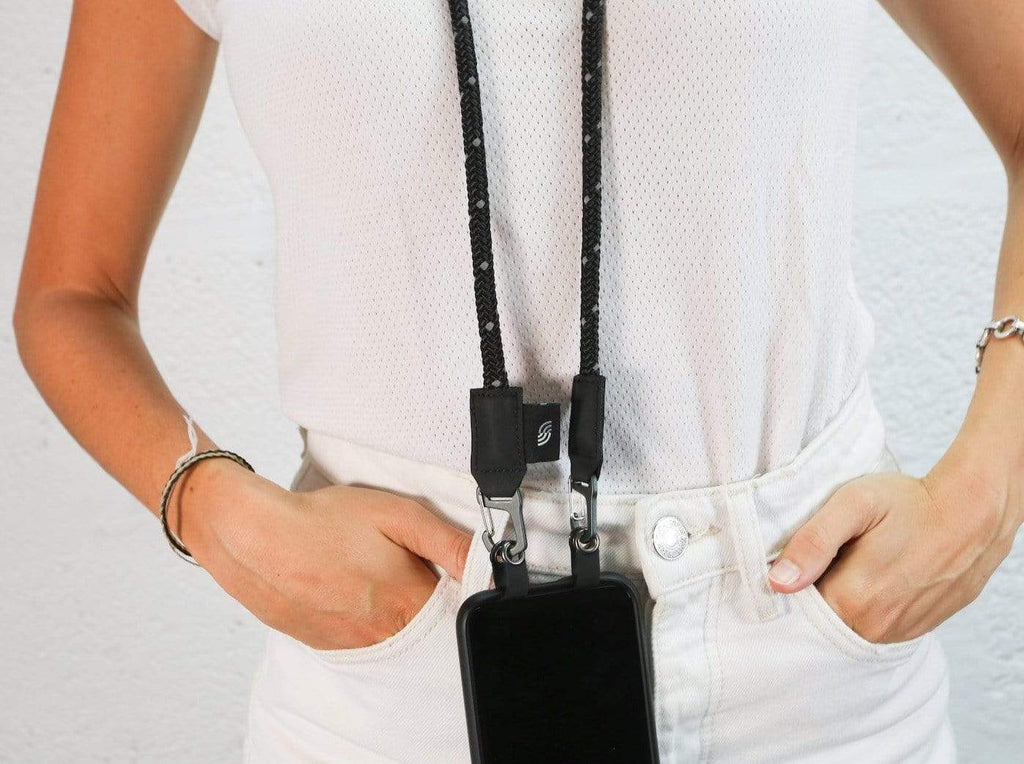 Black Reflective - Phone & Camera Utility Strap