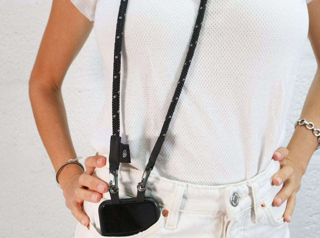 Black Reflective - Phone & Camera Utility Strap