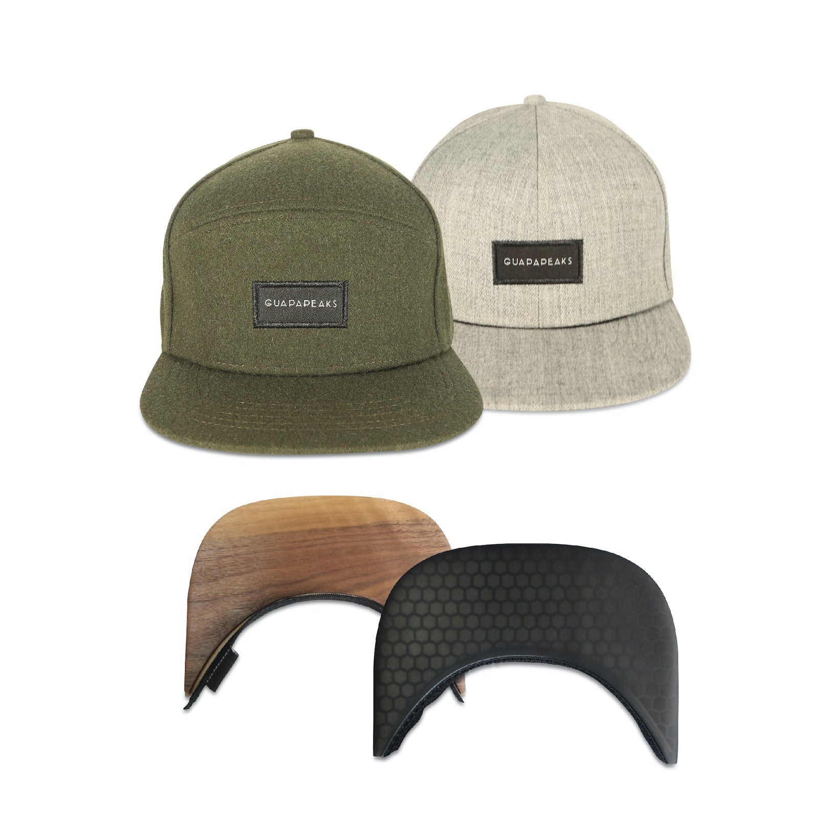 Olive Hybrid & Grey 6 Panel Bundle