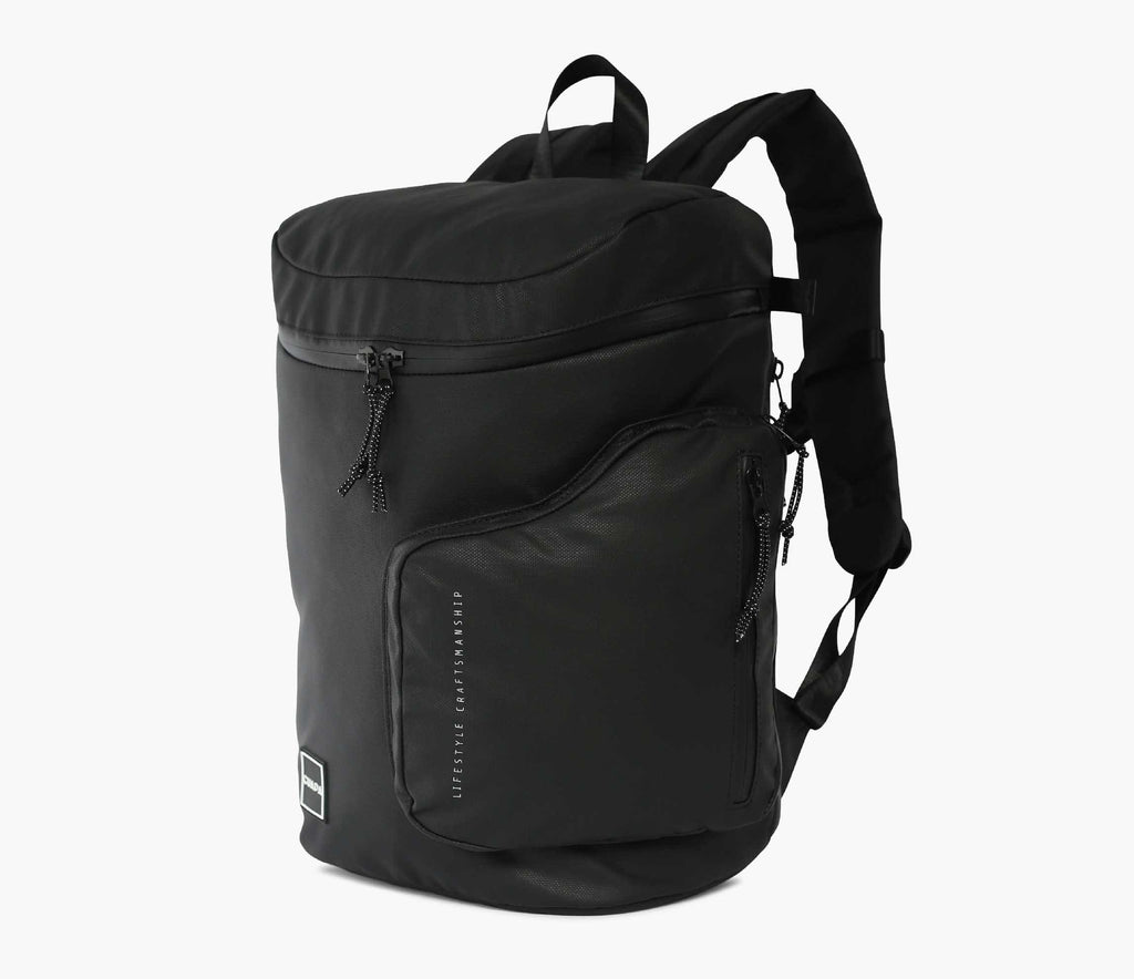 Water-Resistant 26 Litre Black Backpack