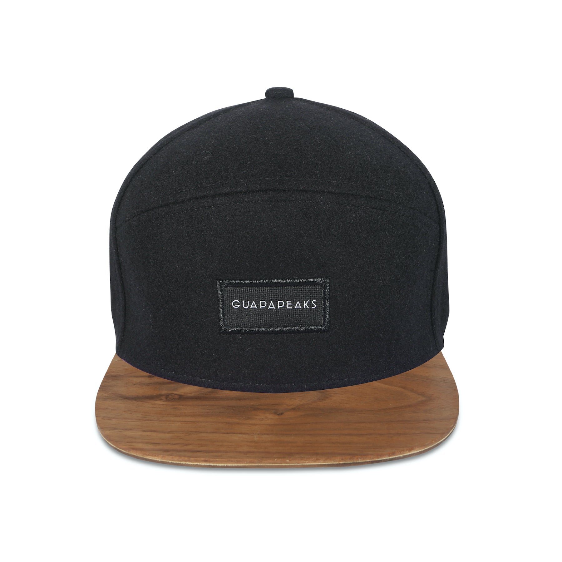 Black Hybrid + Walnut Wood Visor