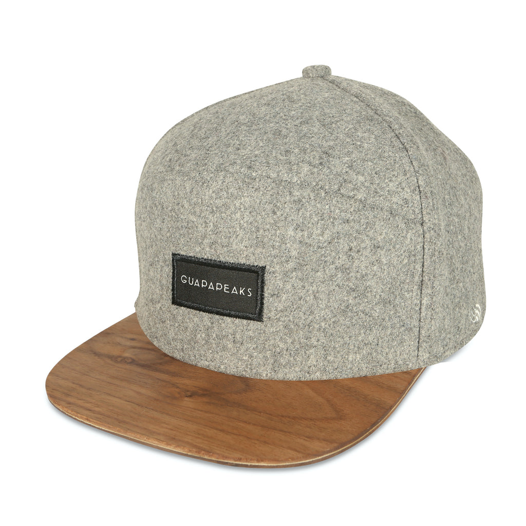 Grey Hybrid + Walnut Wood Visor