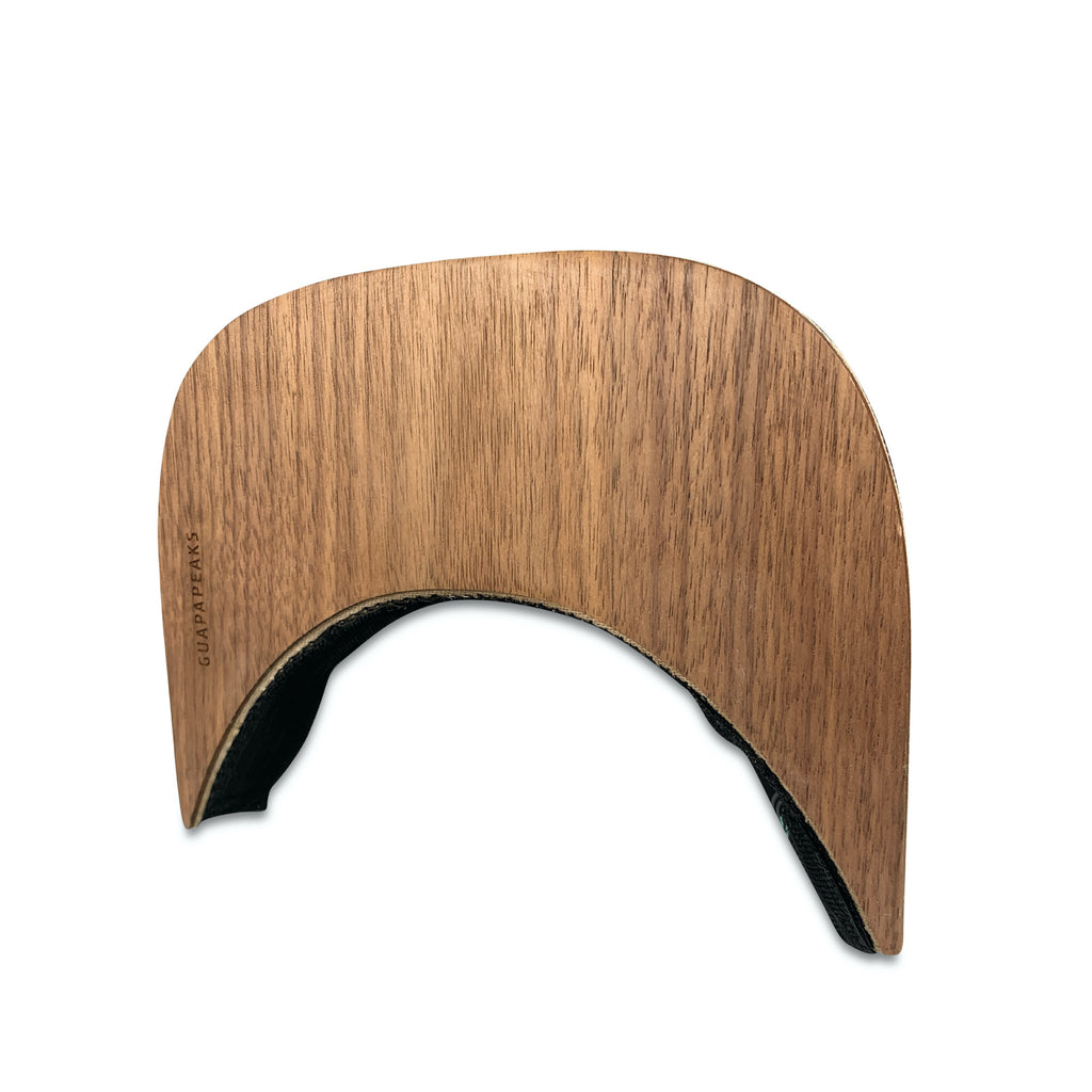 Grey Hybrid + Walnut Wood Visor
