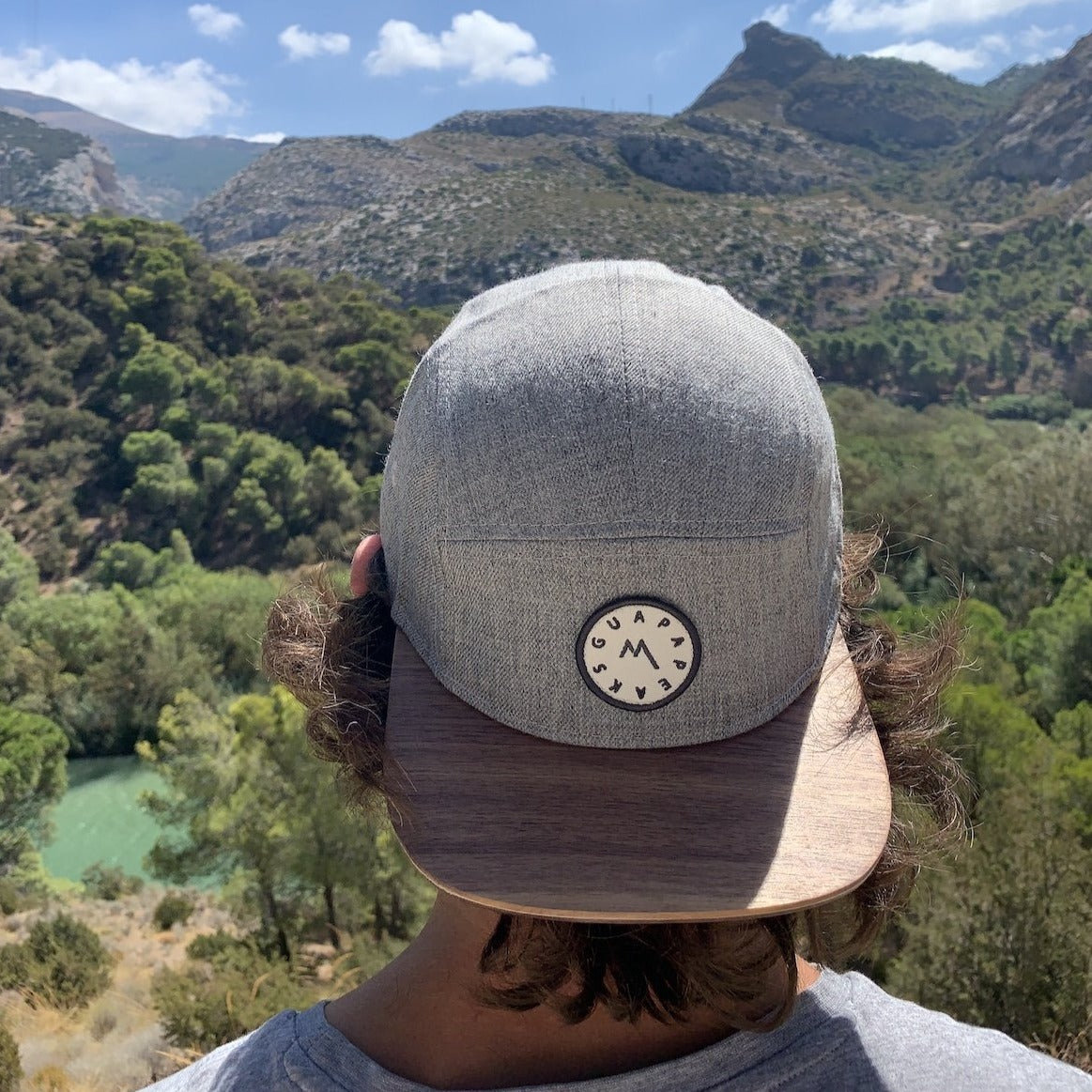 Grey Tweed & Black Wool Hybrid Cap Bundle