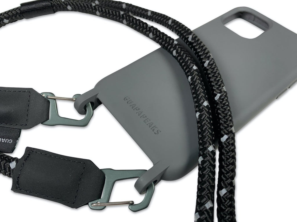 Black Reflective - Phone & Camera Utility Strap