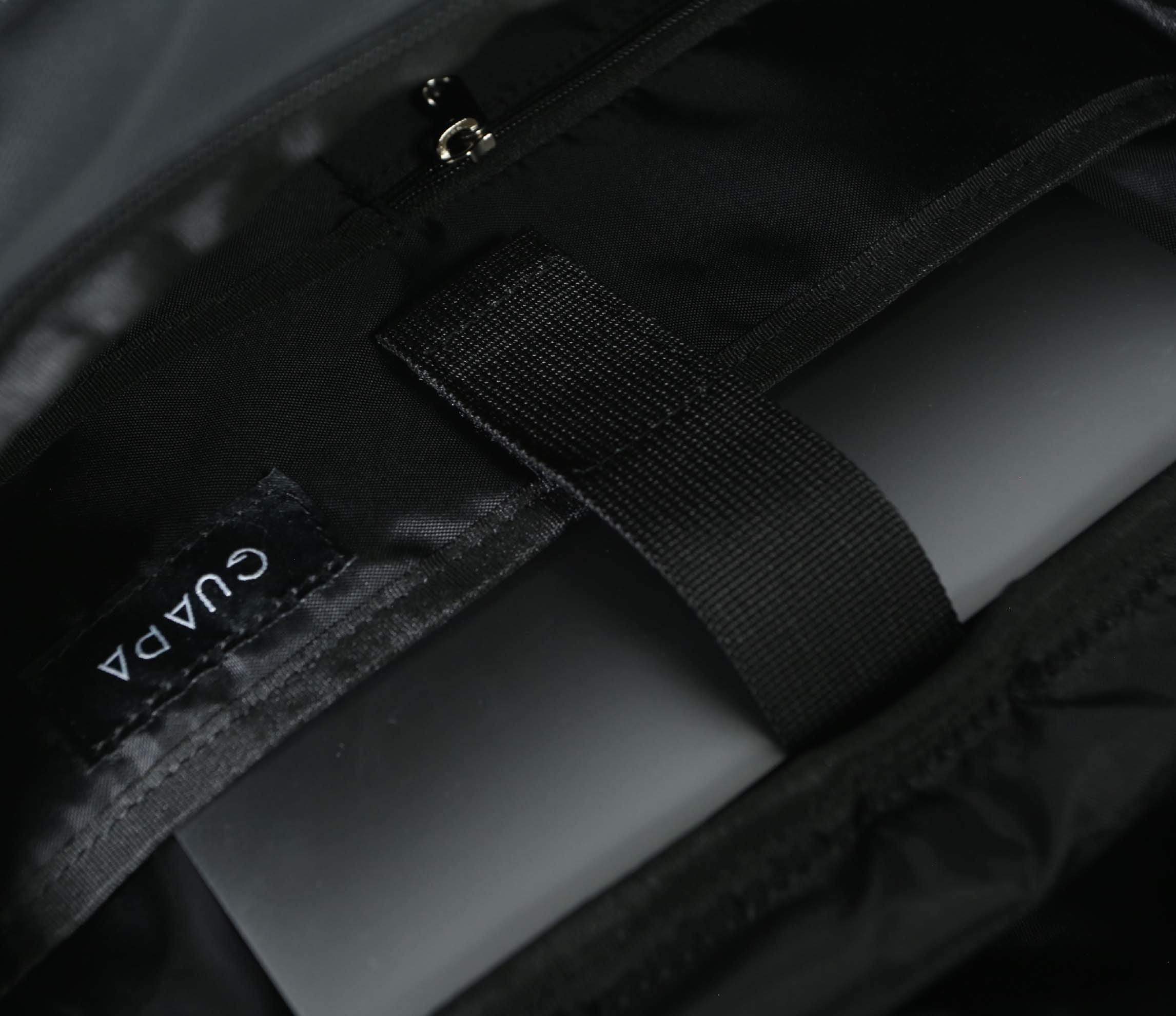 Water-Resistant 26 Litre Black Backpack